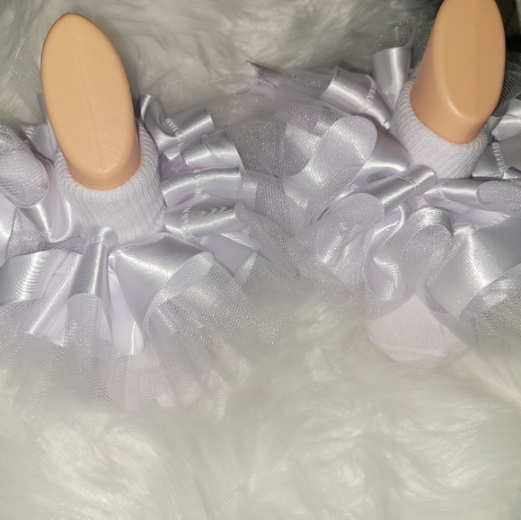 Ruffle socks (detachable anklets) - Picture 2 of 6